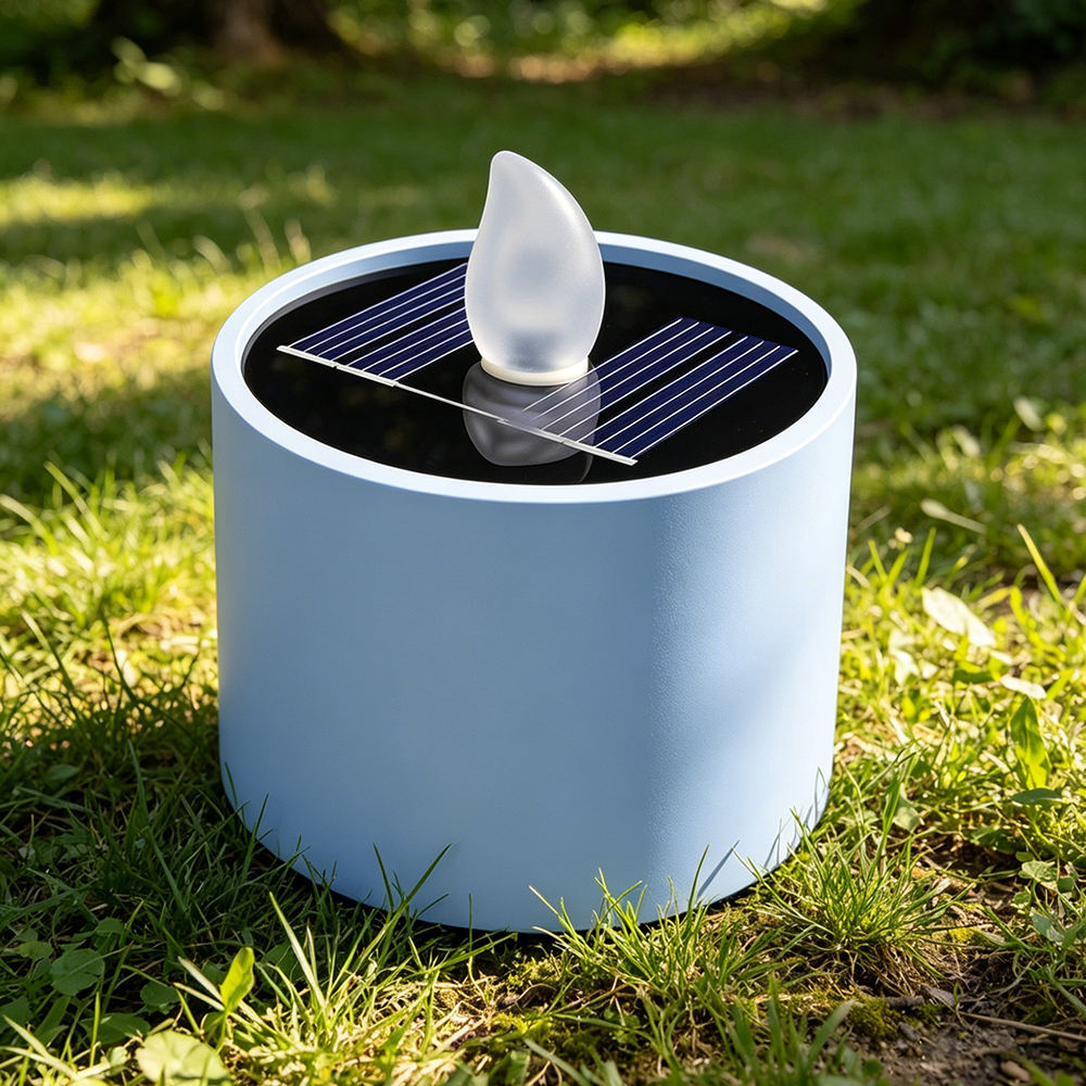 01 Wholesale bulk solar flameless tealight candle lights. Waterproof outdoor garden decorative lamps for residential and commercial projects for Middle East & Africa buyers. - 图片 1
