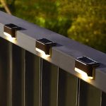 Solar LED Step Fence Lights Waterproof | Home Household Commercial Use | Bulk Wholesale Available Outdoor Wall Railing Stair Lamp for Garden Villa - 图片 3