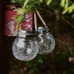 wholesale solar jar lights, bulk solar mason jar lights, solar crackle glass lantern wholesale - 图片 5