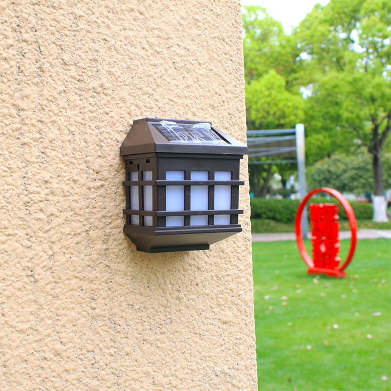 055 wholesale solar wall light, bulk solar wall lamp, solar vintage wall light wholesale supplier - 图片 1