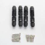 Male/Female IP67 Waterproof 30A 1000V PV mc 4 Solar Panel Adapter Connector Cable, Copper Contacts, ABS Housing, Power Supply, Automotive Use - 图片 3