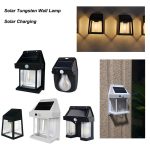 Wholesale bulk solar tungsten wall lamps. Waterproof outdoor motion sensor wall sconces for residential and commercial projects for Middle East & Africa buyers.