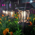 Commercial hotel solar lawn lights, waterproof outdoor LED courtyard lights, landscape courtyard path lighting