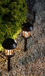 Commercial Solar Lawn Lights outdoor landscape lighting