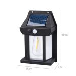 Wholesale bulk solar tungsten wall lamps. Waterproof outdoor motion sensor wall sconces for residential and commercial projects for Middle East & Africa buyers. - 图片 6