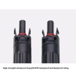 High-quality 10A/20A/30A photovoltaic DC solar panel fuses, 1000V IP67 waterproof fuse connectors with purple copper cores, for photovoltaic systems. - 图片 3
