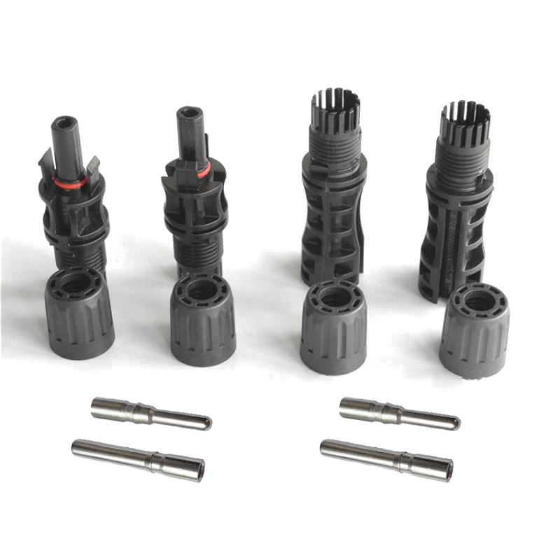 250 IP67 waterproof connection H4 photovoltaic panel connector 6MM 1500VDC male and female pair photovoltaic cable module MC solar plug - 图片 1