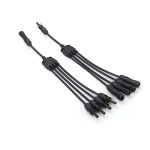 Solar system connector Y4 black photovoltaic connector, Y-type branch 4-to-1 photovoltaic connector - 图片 3