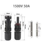 MC4 Y Branch Connector | 2 to 1 Solar Panel Parallel Cable Adapter - 图片 5