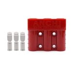 Electric cordless sweeper with high-quality CE certified 3-pin red-grey 6AWG 50A battery connector - 图片 5