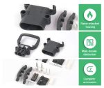 Rema battery connector, electric male/female power forklift charger connector, Rema 80A REMA forklift power connector - 图片 6