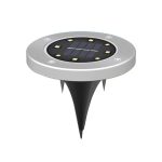Solar Ground Lights | 8 LED Waterproof Solar Garden Pathway Lights - 图片 2