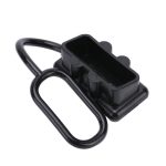 SED type 120A connector plug rubber cover black 120 amp battery quick connector trailer winch - 图片 2