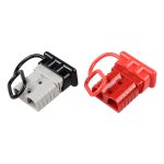 SED type 120A connector plug rubber cover black 120 amp battery quick connector trailer winch - 图片 4