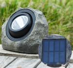 Solar Rock Lights | Realistic Stone Solar Spotlights for Garden Landscape - 图片 3