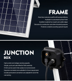 High Quality High Efficiency Mono Solar Cells 580W 605W 420W 460W 600W 730W Solar Panel for Manufacturing - Image 5