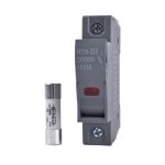 Photovoltaic solar 1000V DC fuse, with fuse holder and indicator light, 10A, 16A, 20A, 25A, 30A, 32A, DIN rail mounting, 1P, 2P, 3P, 4P - 图片 5