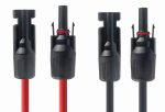 IP67 waterproof MC solar panel connector to DC5521/DC5525 DC 5.5mm plug Y-branch photovoltaic power cable for solar cell systems. - 图片 2