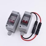 hotovoltaic DC disconnect switch inverter solar load transfer switch 2P32 plastic waterproof and dustproof - 图片 2