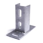 Wholesale welding base, photovoltaic base, photovoltaic accessories C-shaped steel connectors