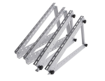 Wholesale Fixed Triangular Photovoltaic Mounting Bracket - Galvanized and Adjustable