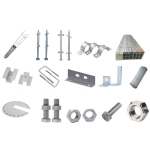 WholesalePhotovoltaic power station fixed bracket accessories, photovoltaic brackets, embedded parts accessories