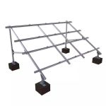 Anti-corrosion Steel Purlins, Desert Solar Racking, High Wind Load Solar Structure, Steel Channel UAE / Saudi Arabia