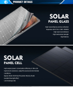 High Quality High Efficiency Mono Solar Cells 580W 605W 420W 460W 600W 730W Solar Panel for Manufacturing - Image 3
