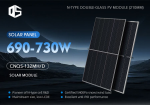High Quality High Efficiency Mono Solar Cells 580W 605W 420W 460W 600W 730W Solar Panel for Manufacturing - Image 2