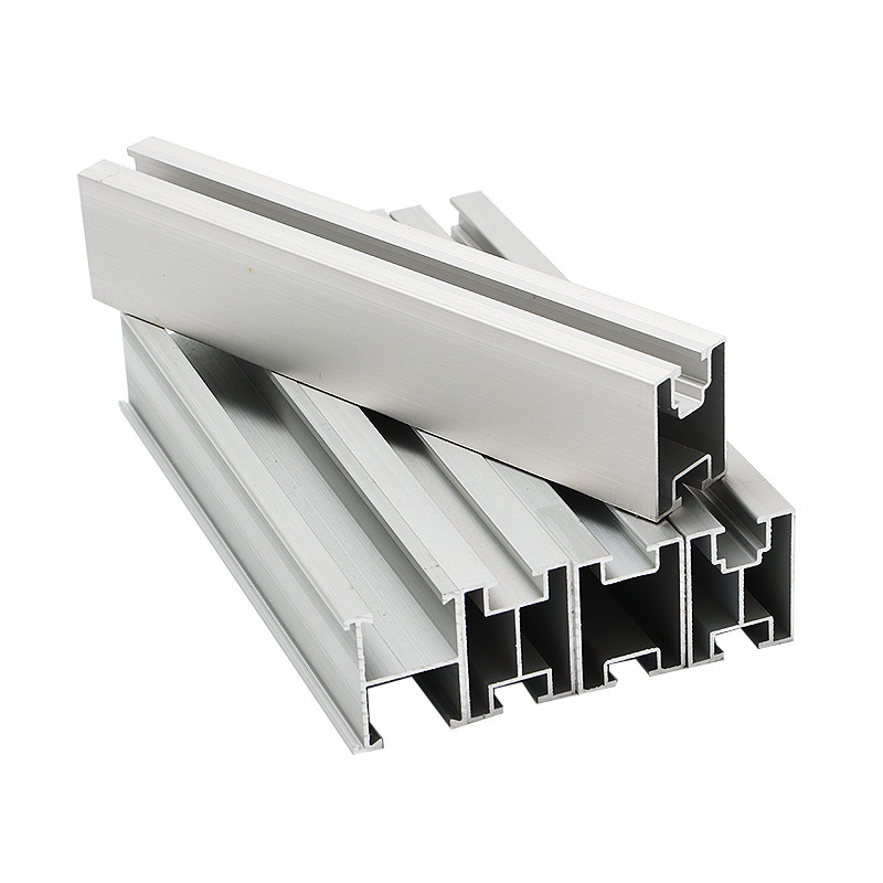 光伏导轨太阳能板支架光伏支架配件铝合金光伏支架 Wholesale rooftop corrugated steel sheet aluminum alloy photovoltaic rail solar panel bracket - 图片 1