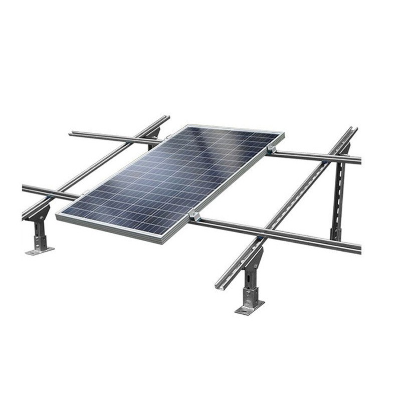 光伏热镀锌型钢光伏檩条光伏支架 Durable Solar Brackets Africa, Solar Mounting for Sale in Nigeria / Kenya / South Africa, Rust-proof Solar Purlins, Off-grid Solar Mounting - 图片 1