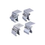 Wholesale windproof clamps, color steel roofing sheet clamps, aluminum alloy B-type and T-type photovoltaic bracket accessories.